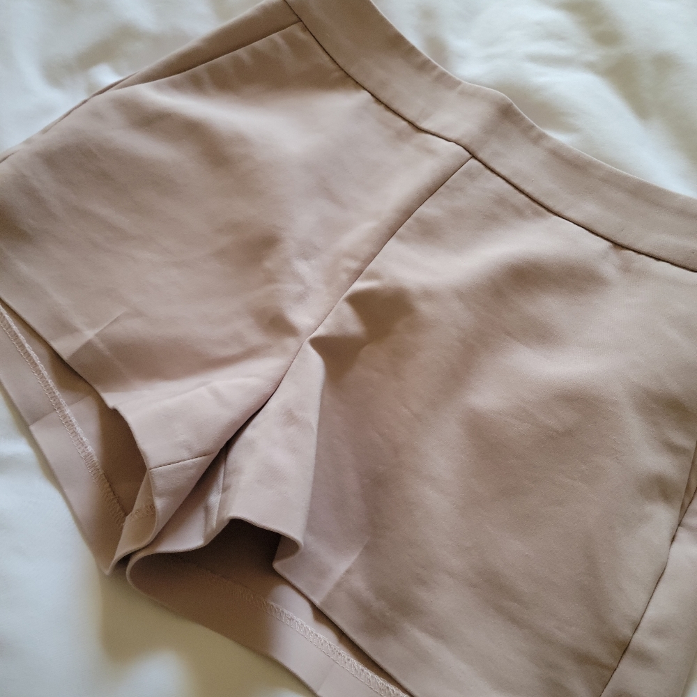 Express Beige Pink Shorts